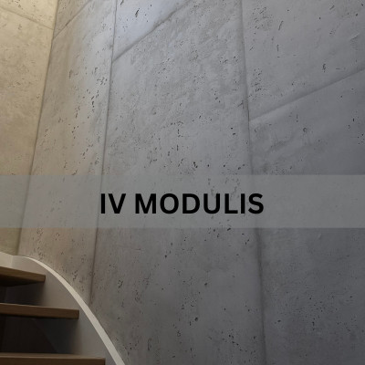 Sienų dekoravimo mokymai IV modulis, Kaunas | MR. CLAY
