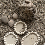 Betoninis padėklas PEARL Dunes, 12x17 cm | MR. CLAY