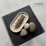 Sculptural Concrete Tray STILL “Dunes” | 9 x 17,5 cm