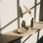 Concrete Tray PEARL Dunes, 12x17 cm | MR. CLAY