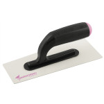 DECOR LIGHT TROWEL  ABS HANDLE - WHITE TRAPEZ. BLADE