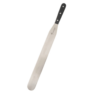 EXTRALONG STAINLESS STEEL SPATULA mm. 360X40
