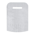 CURVED FLEXIBLE STEEL COMB mm.80X110
