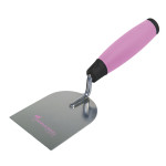 STAINLESS STEEL SWISS MODEL RUBBER HANDLE TROWEL