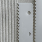 Įrankis vertikalioms linijoms