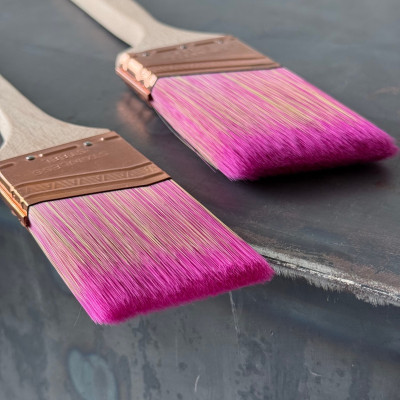 Synthetic Brush Blue Dolphin