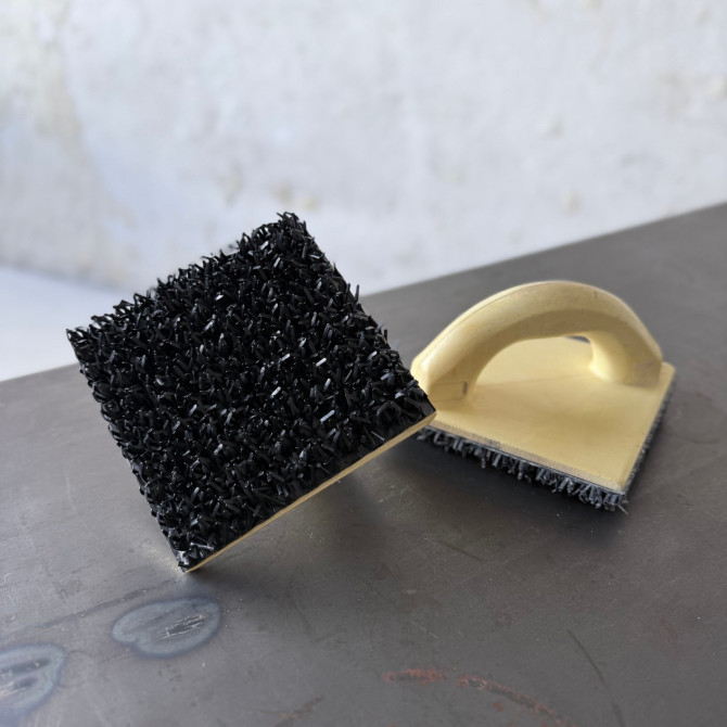 FINISHING FLOAT “RIGATO” mm.130x130 POLYURETHANE BODY 25185