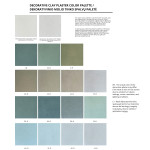 White decorative clay plaster 0-0,5 mm