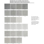 White decorative clay plaster 0-0,5 mm