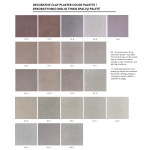 White decorative clay plaster 0-0,5 mm