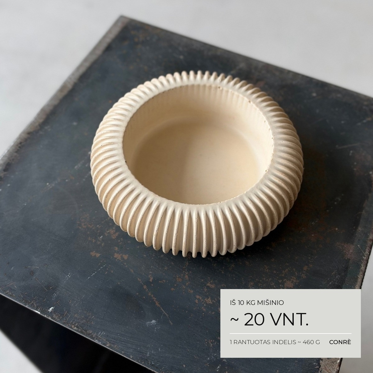 Ribbed bowl