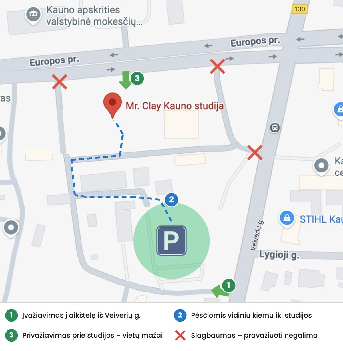 Kaip atvykti ir kur parkuotis